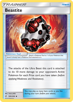 Pokemon Cosmic Eclipse Beastite - 185