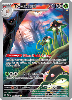 Pokemon Paradox Rift Toedscruel - 185