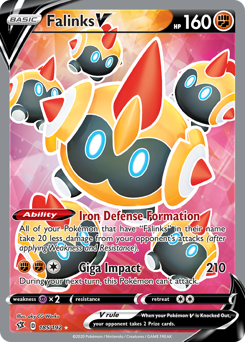 Pokemon Rebel Clash Falinks V - 185