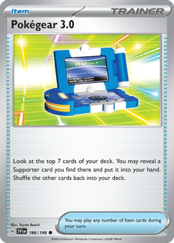 Pokemon Scarlet & Violet Pokégear 3.0 - 186