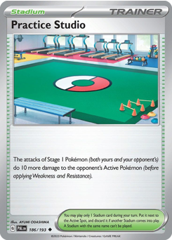 Pokemon Paldea Evolved Practice Studio - 186