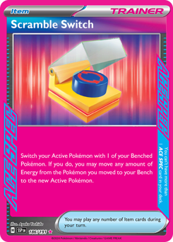 Pokemon Surging Sparks Scramble Switch - 186