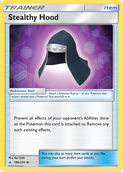 Pokemon Unbroken Bonds Stealthy Hood - 186