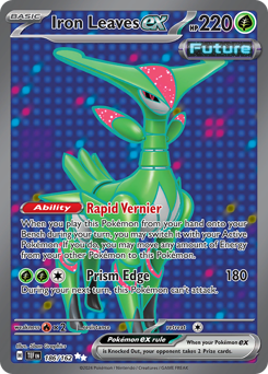 Pokemon Temporal Forces Iron Leaves ex - 186