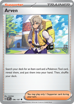 Pokemon Obsidian Flames Arven - 186