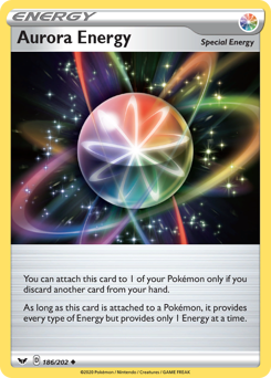 Pokemon Sword & Shield Aurora Energy - 186