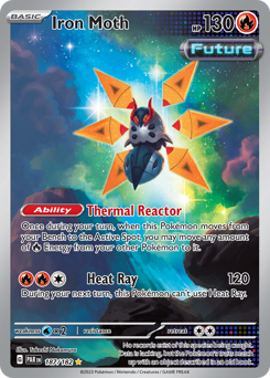 Pokemon Paradox Rift Iron Moth - 187