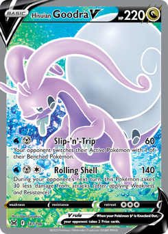 Pokemon Lost Origin Hisuian Goodra V - 187