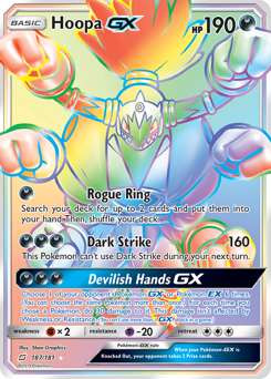 Pokemon Team Up Hoopa-GX - 187