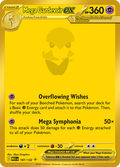 Pokemon Mega Evolution Mega Gardevoir ex - 187