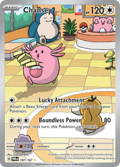 Pokemon Twilight Masquerade Chansey - 187