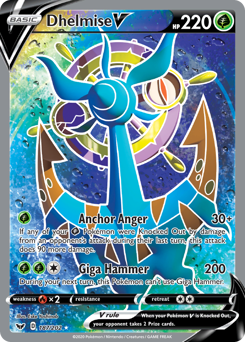Pokemon Sword & Shield Dhelmise V - 187