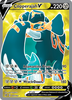 Pokemon Rebel Clash Copperajah V - 187