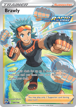 Pokemon Chilling Reign Brawly - 188