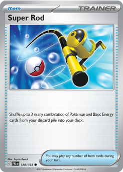 Pokemon Paldea Evolved Super Rod - 188