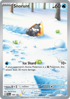 Pokemon Paradox Rift Snorunt - 188