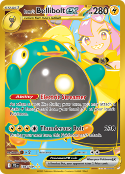 Pokemon Journey Together Iono's Bellibolt ex - 188