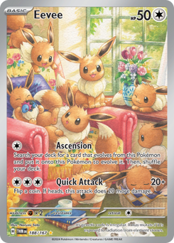 Pokemon Twilight Masquerade Eevee - 188