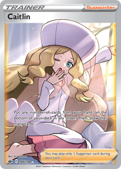 Pokemon Chilling Reign Caitlin - 189