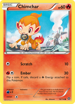 Pokemon Steam Siege Chimchar - 18