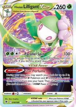 Pokemon Astral Radiance Hisuian Lilligant VSTAR - 18