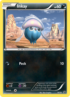 Pokemon Kalos Starter Set Inkay - 18