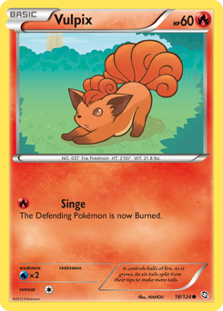 Pokemon Dragons Exalted Vulpix - 18