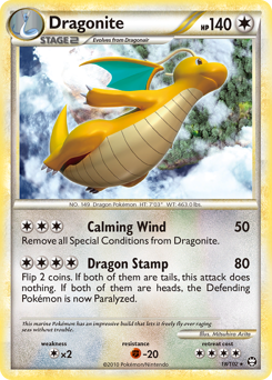 Pokemon HS—Triumphant Dragonite - 18