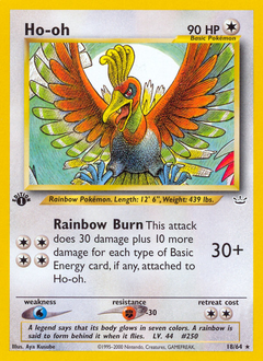 Pokemon Neo Revelation Ho-oh - 18