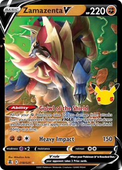 Pokemon Celebrations Zamazenta V - 18