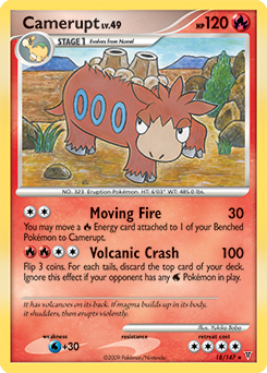 Pokemon Supreme Victors Camerupt - 18