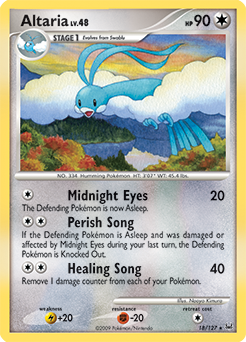 Pokemon Platinum Altaria - 18