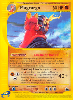Pokemon Skyridge Magcargo - 18