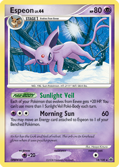 Pokemon Majestic Dawn Espeon - 18