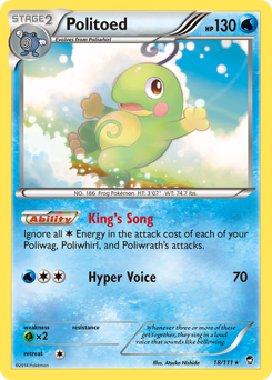 Pokemon Furious Fists Politoed - 18