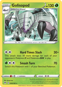 Pokemon Darkness Ablaze Golisopod - 18