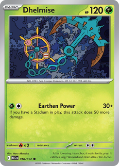 Pokemon Mega Evolution Dhelmise - 18