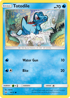 Pokemon Shining Legends Totodile - 18