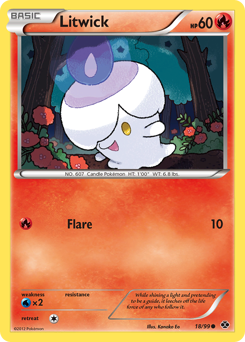 Pokemon Next Destinies Litwick - 18