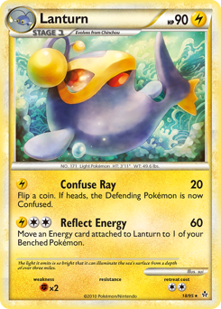 Pokemon HS—Unleashed Lanturn - 18
