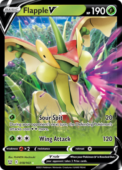Pokemon Battle Styles Flapple V - 18