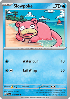 Pokemon Prismatic Evolutions Slowpoke - 18