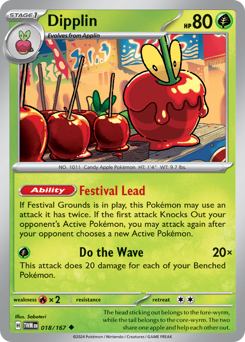 Pokemon Twilight Masquerade Dipplin - 18
