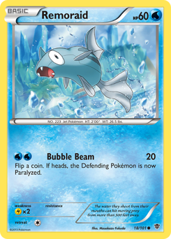Pokemon Plasma Blast Remoraid - 18