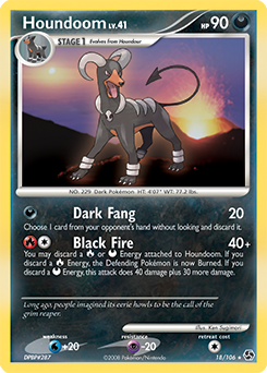 Pokemon Great Encounters Houndoom - 18
