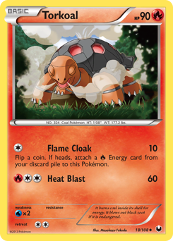 Pokemon Dark Explorers Torkoal - 18