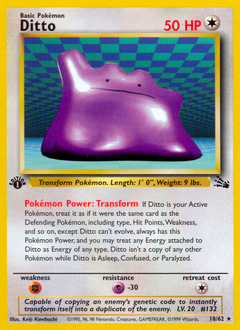 Pokemon Fossil Ditto - 18