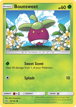 Pokemon Sun & Moon Bounsweet - 18
