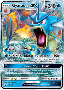 Pokemon Crimson Invasion Gyarados-GX - 18