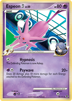 Pokemon Rising Rivals Espeon E4 - 18